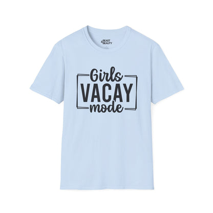 girls holiday mode t-shirt girls vacay mode t-shirt uk gift gift idea image 3