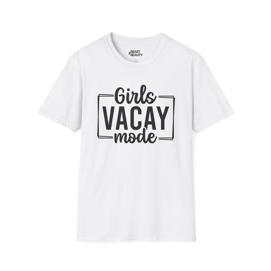 girls holiday mode t-shirt girls vacay mode t-shirt uk gift gift idea