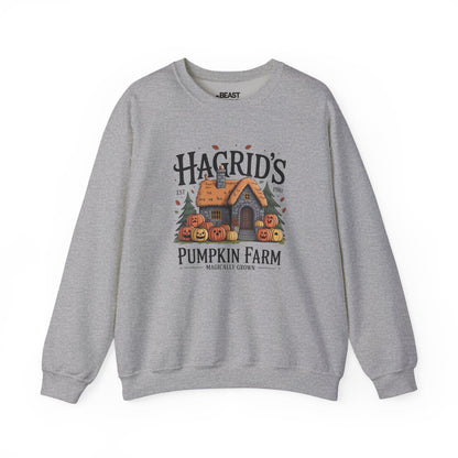 hagrid s pumpkin farm sweatshirt sport grey sweatshirt uk gift gift idea