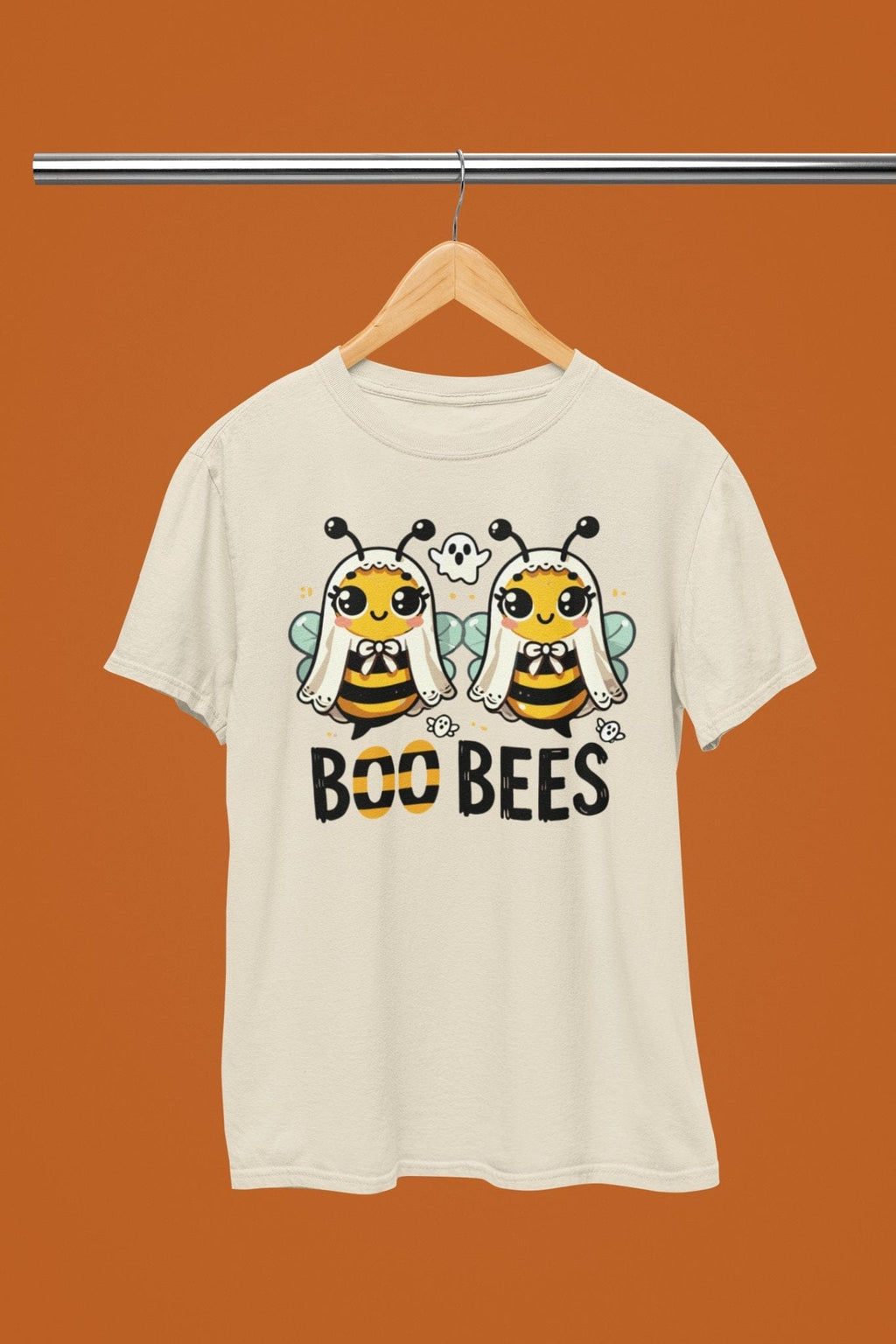 My Store Halloween Boo Bees Funny Halloween Sweatshirt & T-Shirt | Cute Ghost Bees