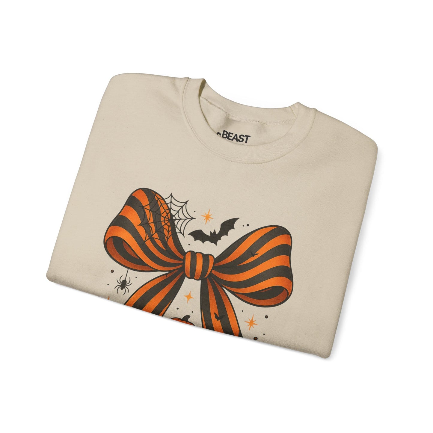 halloween bow pumpkin sweatshirt sweatshirt uk Halloween gift idea image 5