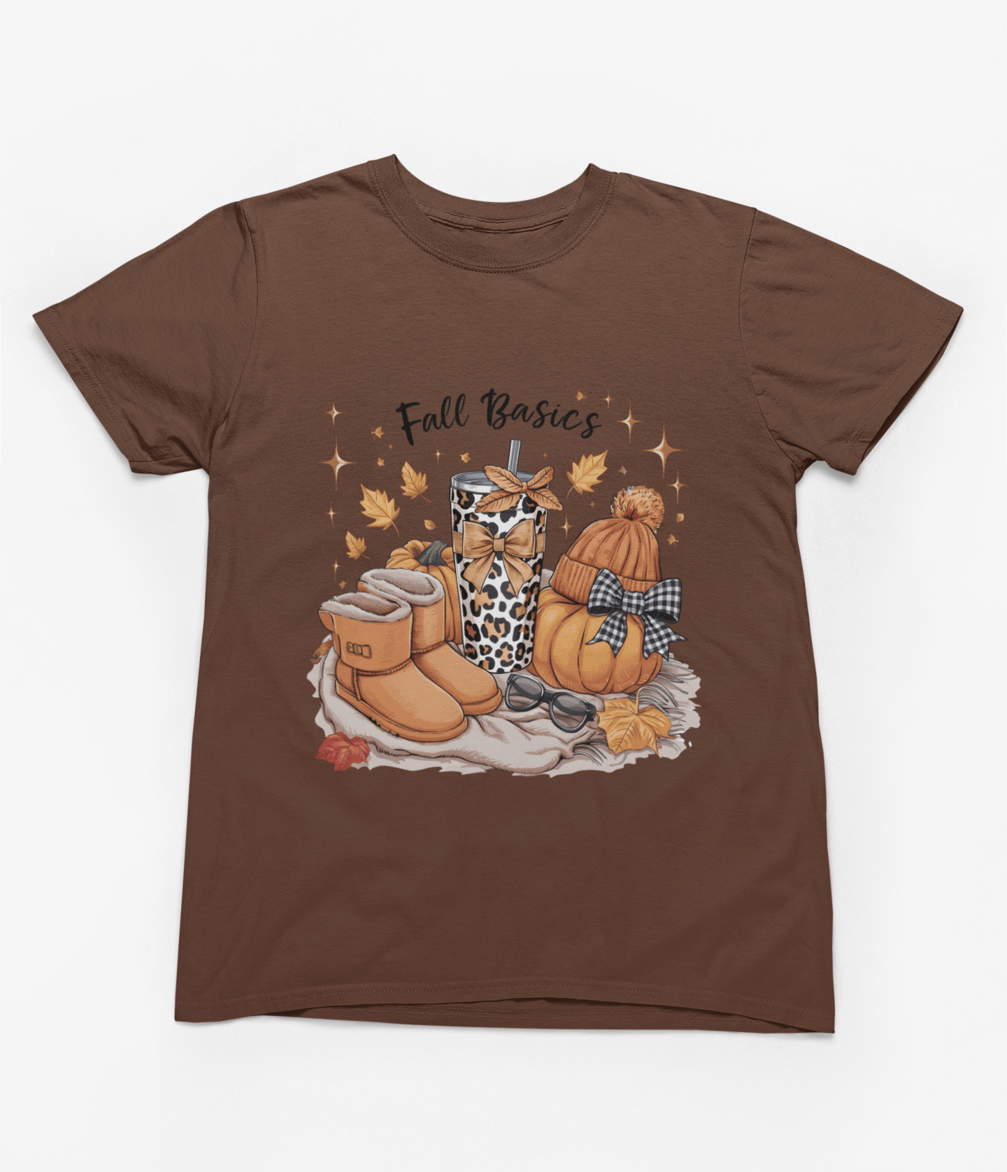 My Store Halloween T-Shirt / S (Adult) / Brown Fall Basics Sweatshirt | Cozy Autumn Lifestyle Jumper
