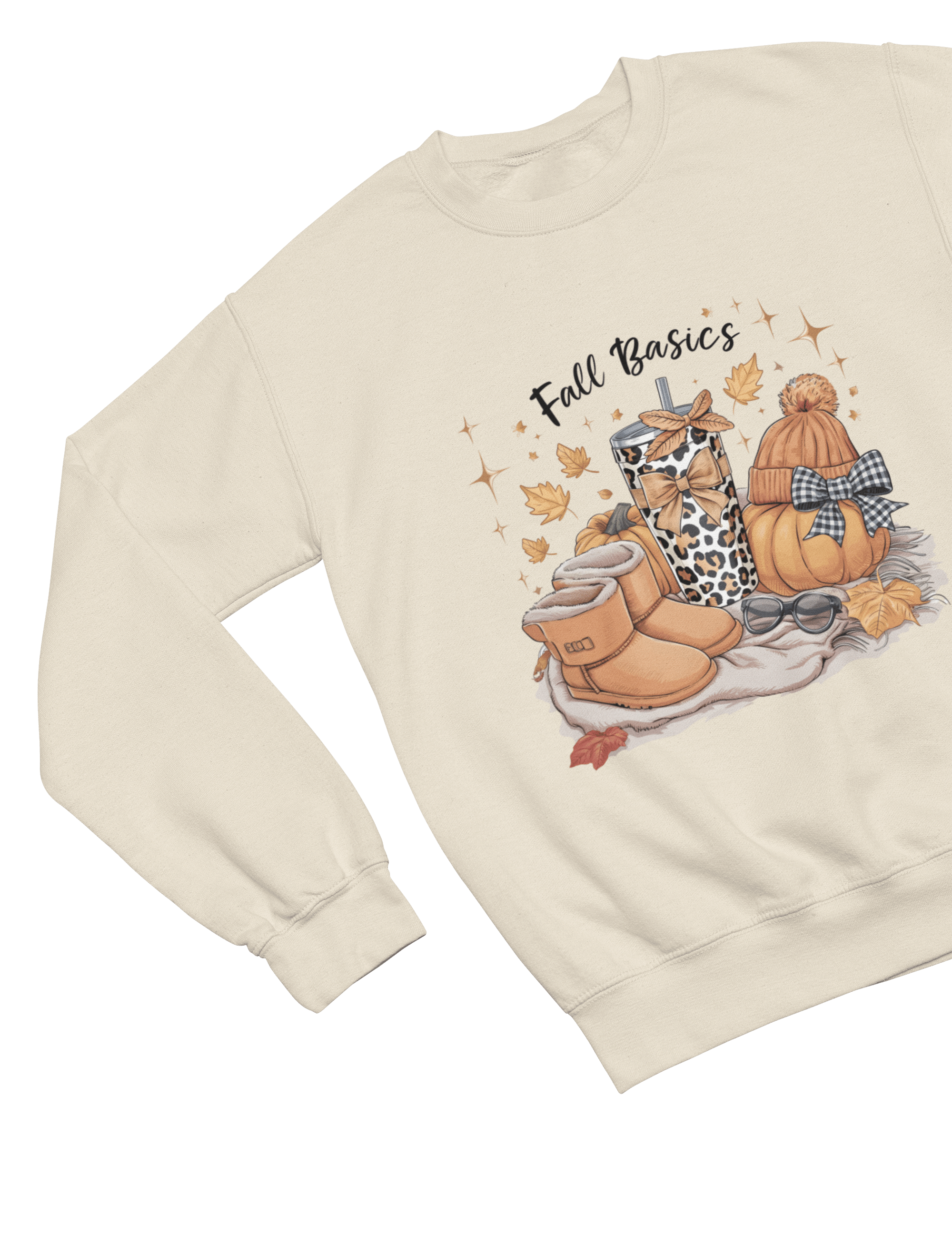 My Store Halloween Sweatshirt / S (Adult) / Beige Fall Basics Sweatshirt | Cozy Autumn Lifestyle Jumper