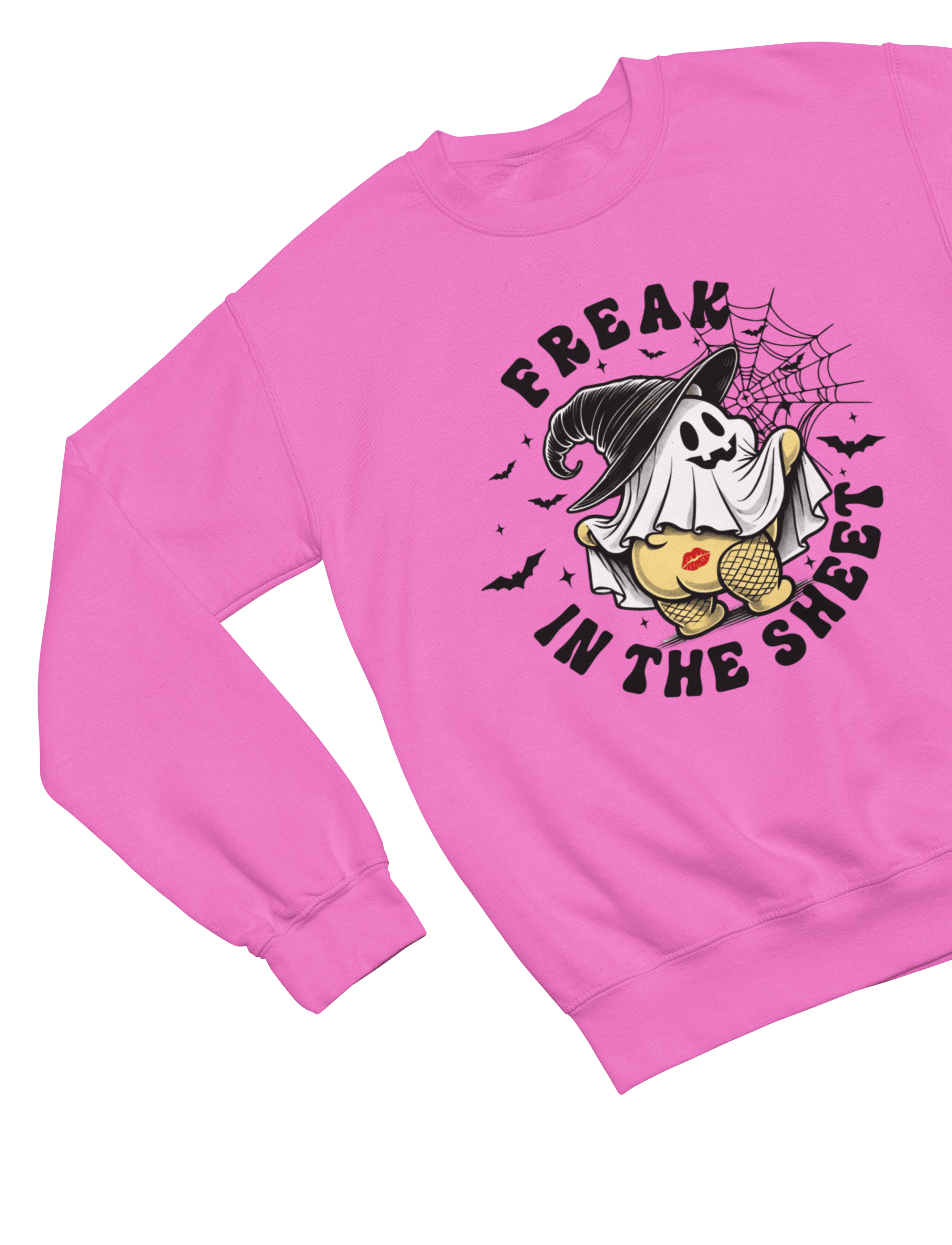 My Store Halloween Freak in the Sheet Sweatshirt & T-Shirt – Funny Halloween Ghost Top