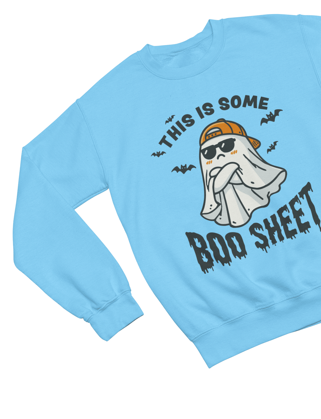 My Store Halloween Funny Halloween Ghost Sweatshirt & T-Shirt | Boo Sheet Jumper UK