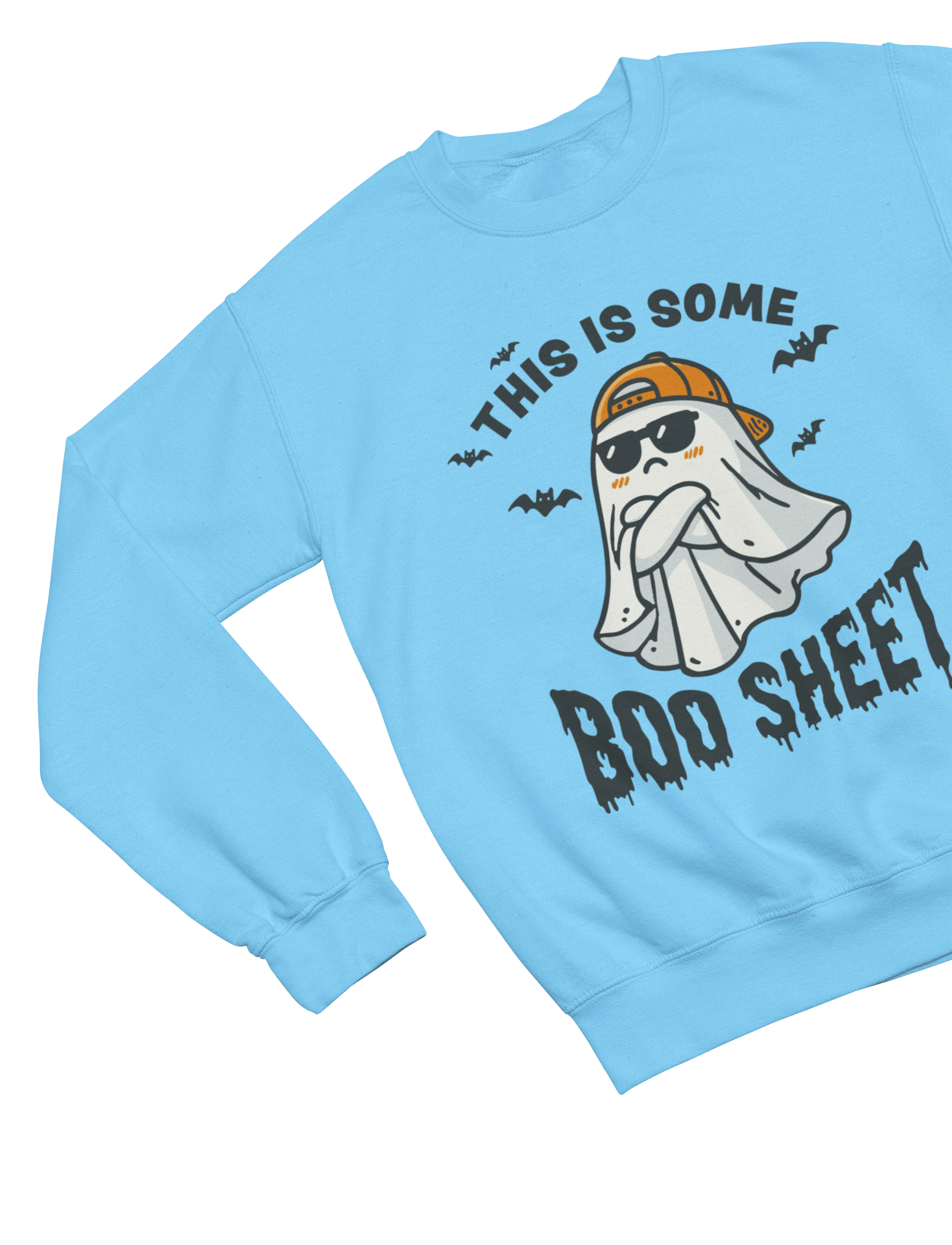 My Store Halloween Funny Halloween Ghost Sweatshirt & T-Shirt | Boo Sheet Jumper UK