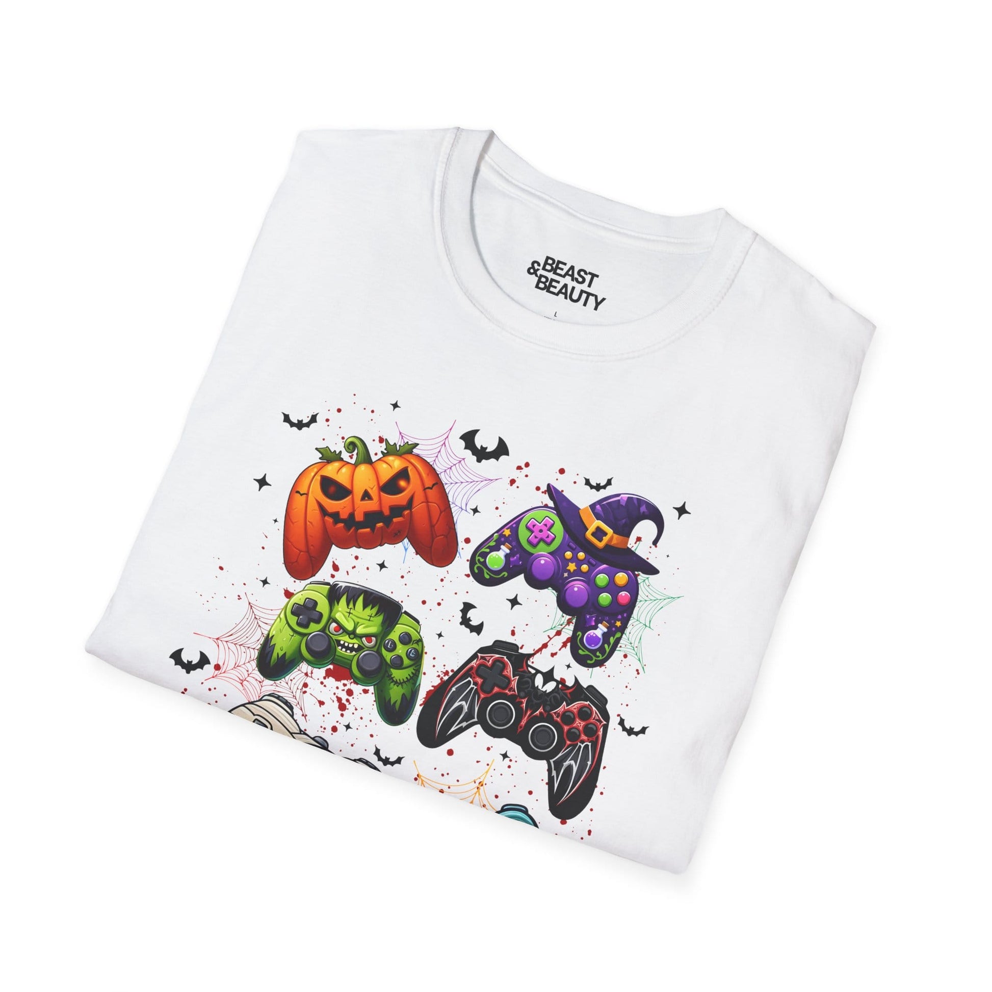 Halloween Gamer Controller T-Shirt gift_idea unique_gift personalised_gift