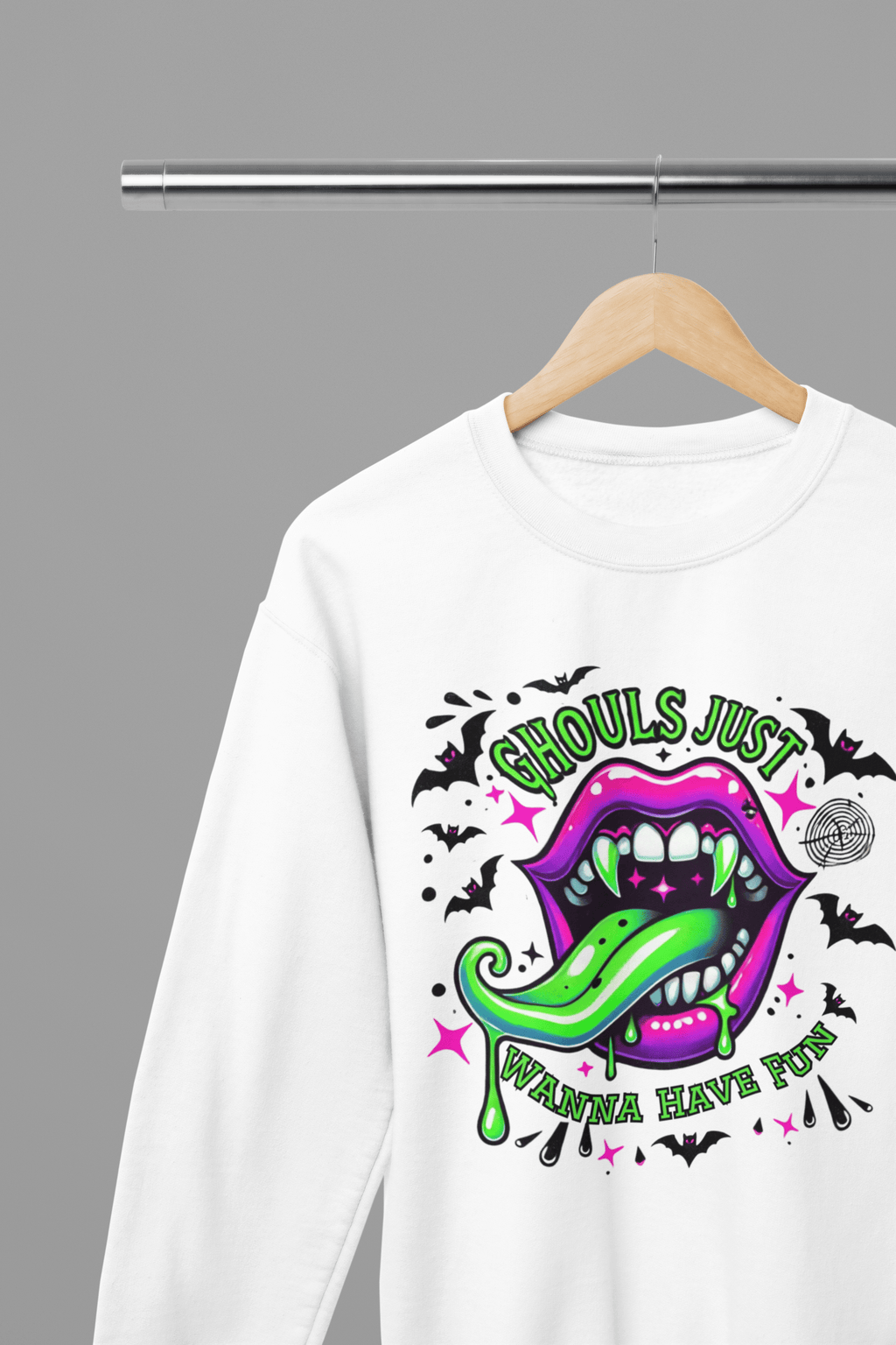 My Store Halloween White / Small / Sweatshirt Ghouls Just Wanna Have Fun Halloween Sweatshirt & T-Shirt