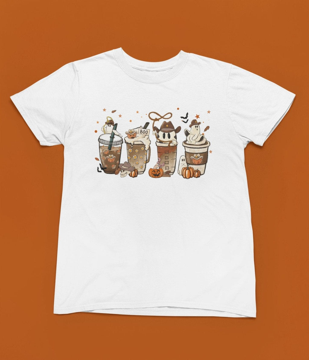 My Store Halloween Halloween Coffee Drinks Sweatshirt & T-Shirt | Spooky Latte Design
