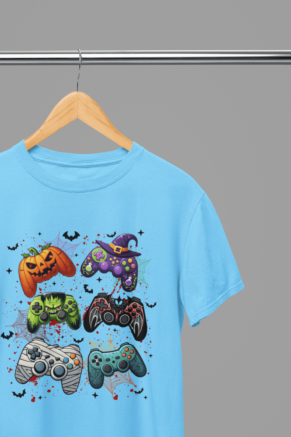 My Store Halloween T-Shirt / Blue / Small Halloween Gamer Sweatshirt & T-Shirt | Funny Spooky Gaming Jumper UK