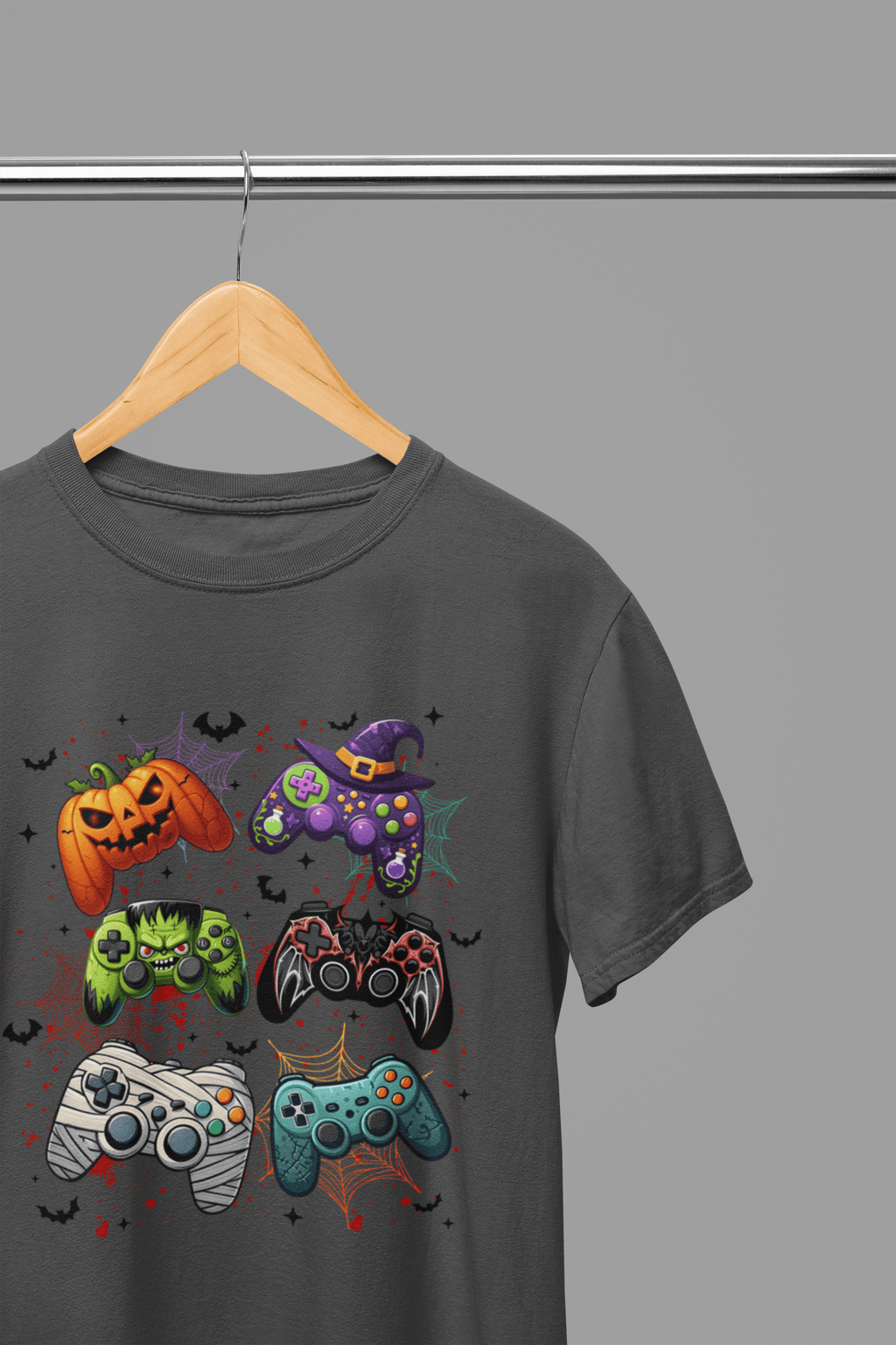 My Store Halloween T-Shirt / Grey / Small Halloween Gamer Sweatshirt & T-Shirt | Funny Spooky Gaming Jumper UK