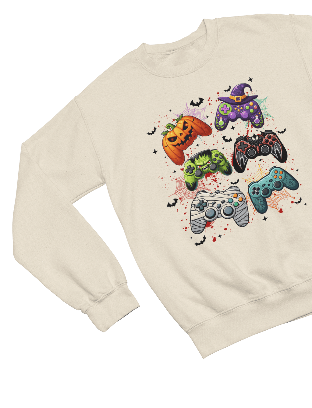 My Store Halloween Halloween Gamer Sweatshirt & T-Shirt | Funny Spooky Gaming Jumper UK