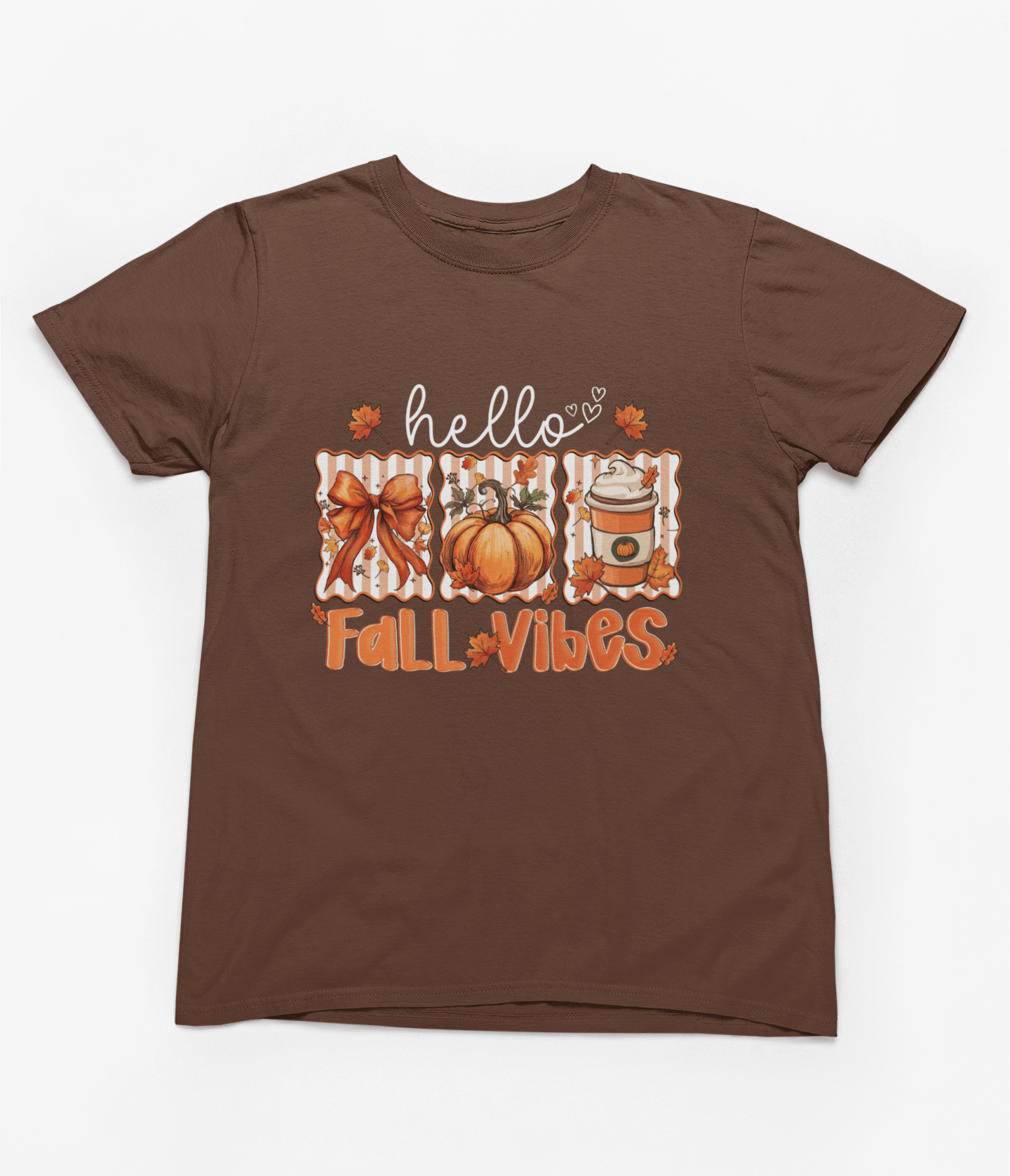 My Store Halloween T-Shirt / S (Adult) Hello Fall Vibes Sweatshirt | Cozy Autumn Pumpkin Spice Jumper