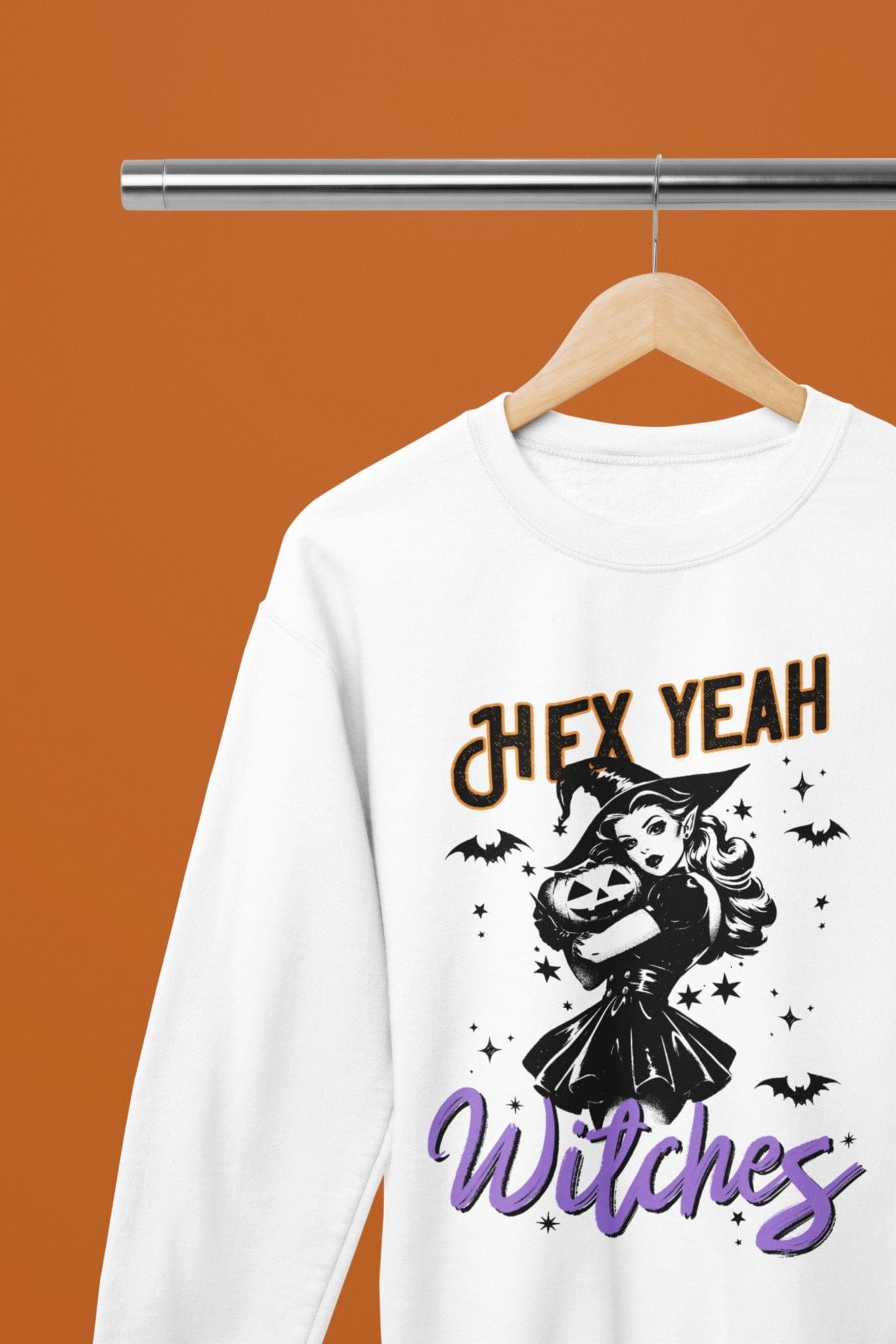 My Store Halloween White / Small / Sweatshirt Hex Yeah Witches Halloween Sweatshirt & T-Shirt Unisex