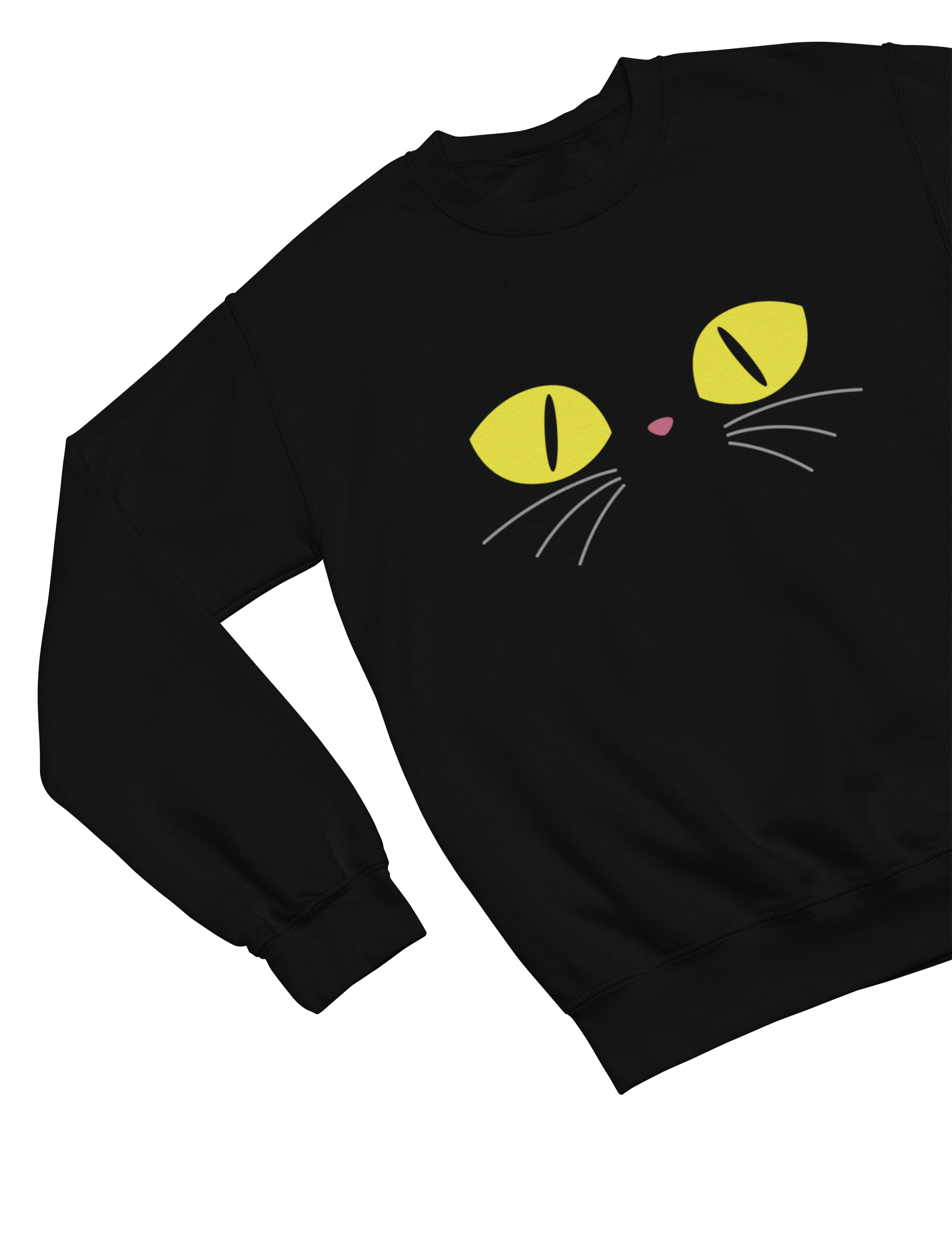 My Store Halloween Sweatshirt / 3-4 years Kids Black Cat Halloween Sweatshirt | Spooky Cute Jumper
