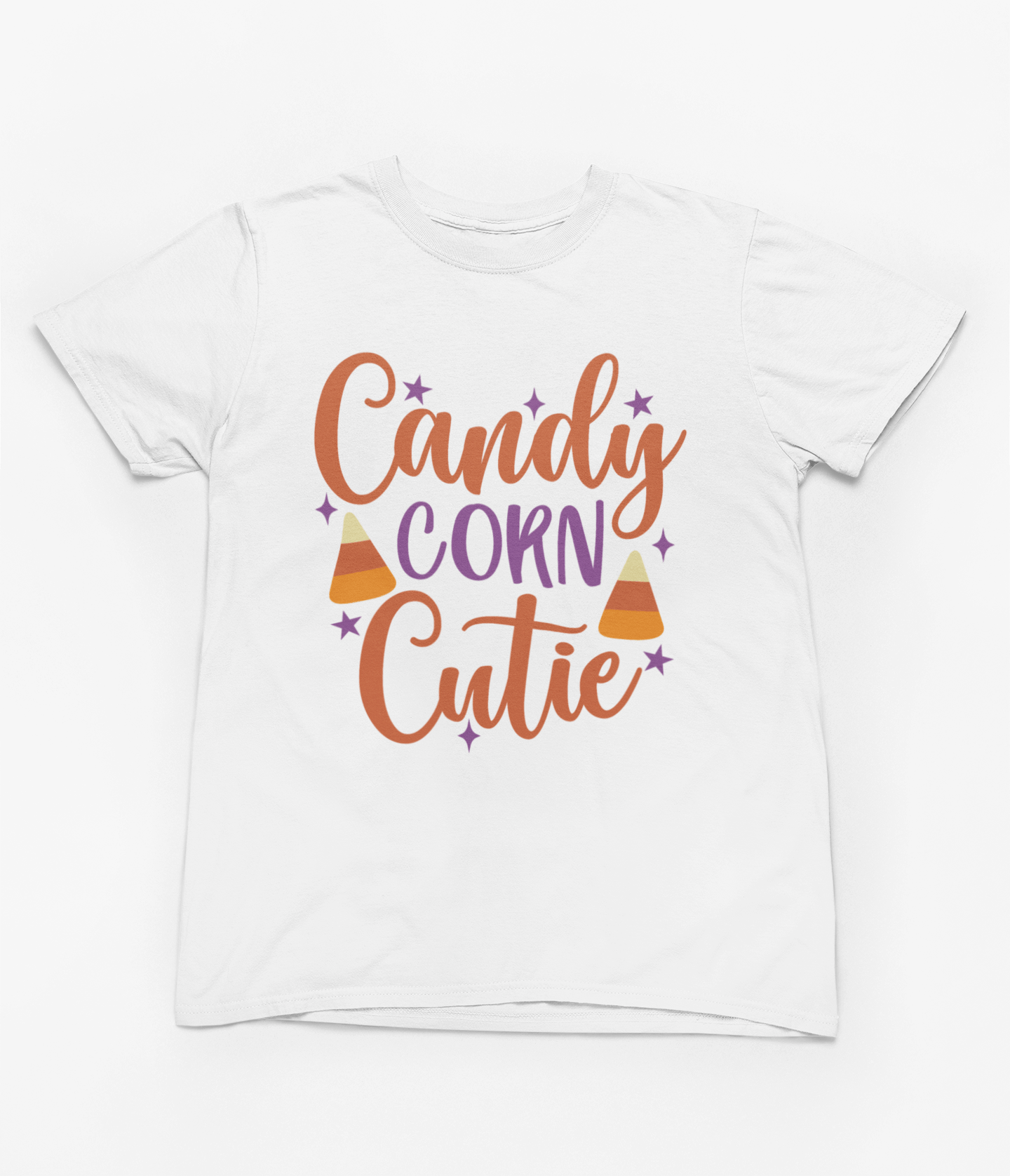 My Store Halloween T-Shirt / 3-4 years Kids Candy Corn Cutie Halloween Sweatshirt | Cute Autumn Jumper
