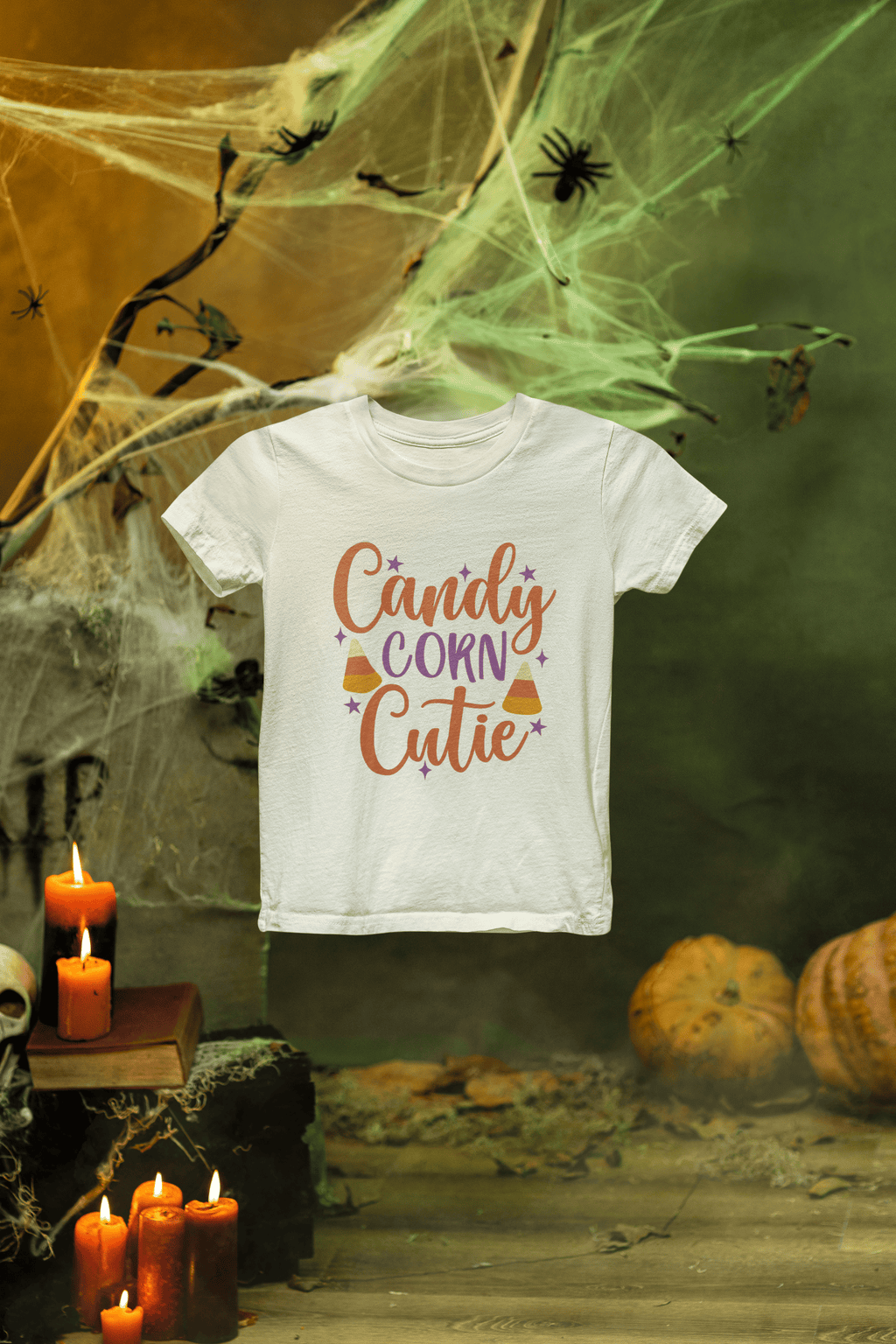 My Store Halloween Kids Candy Corn Cutie Halloween Sweatshirt | Cute Autumn Jumper