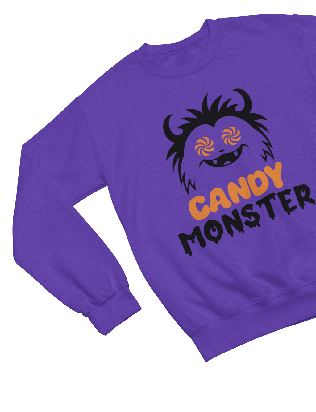 My Store Halloween Sweatshirt / 3-4 years Kids Candy Monster Halloween Sweatshirt | Spooky Fun Jumper