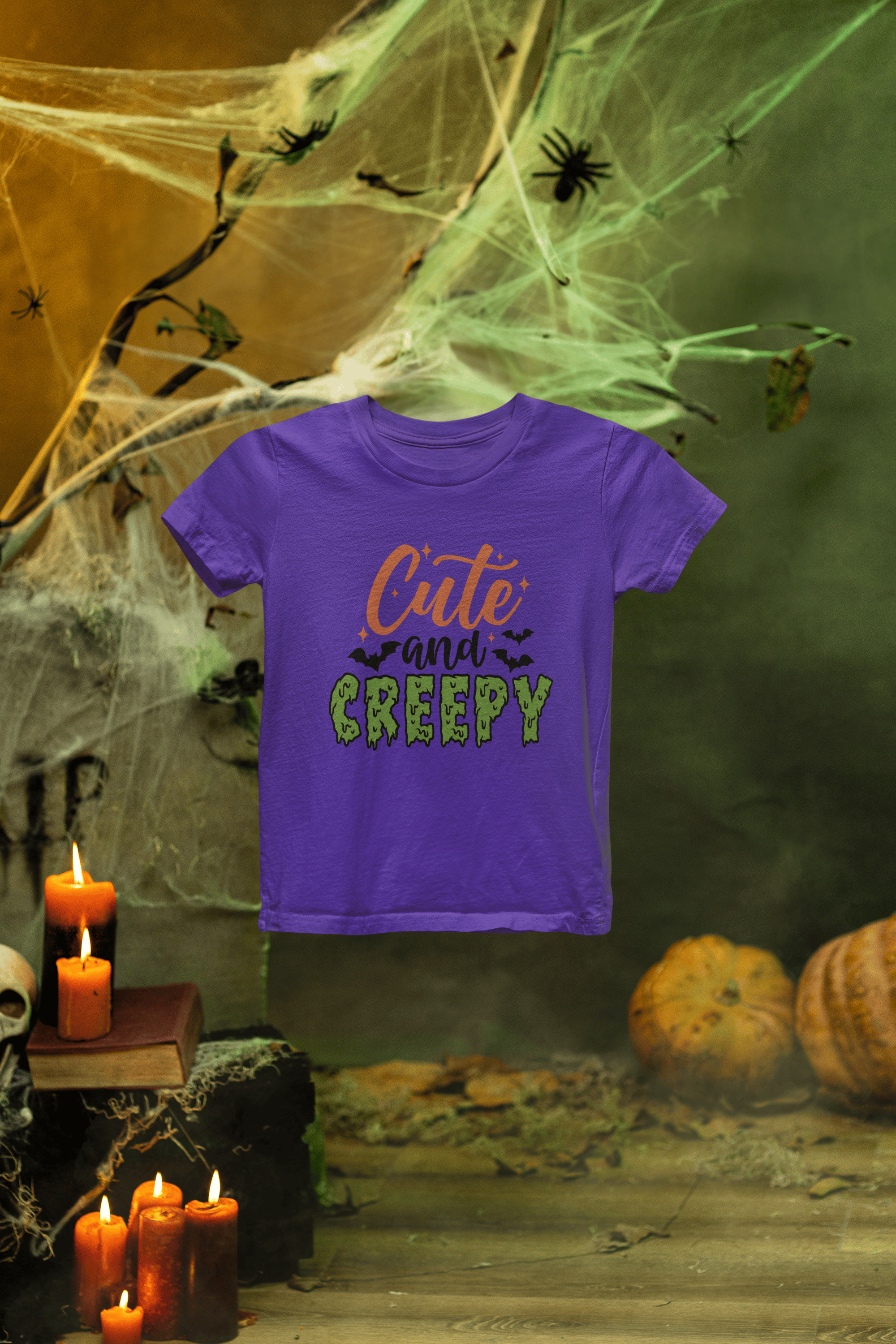 My Store Halloween Kids Cute and Creepy Halloween Sweatshirt | Spooky Fun Jumper