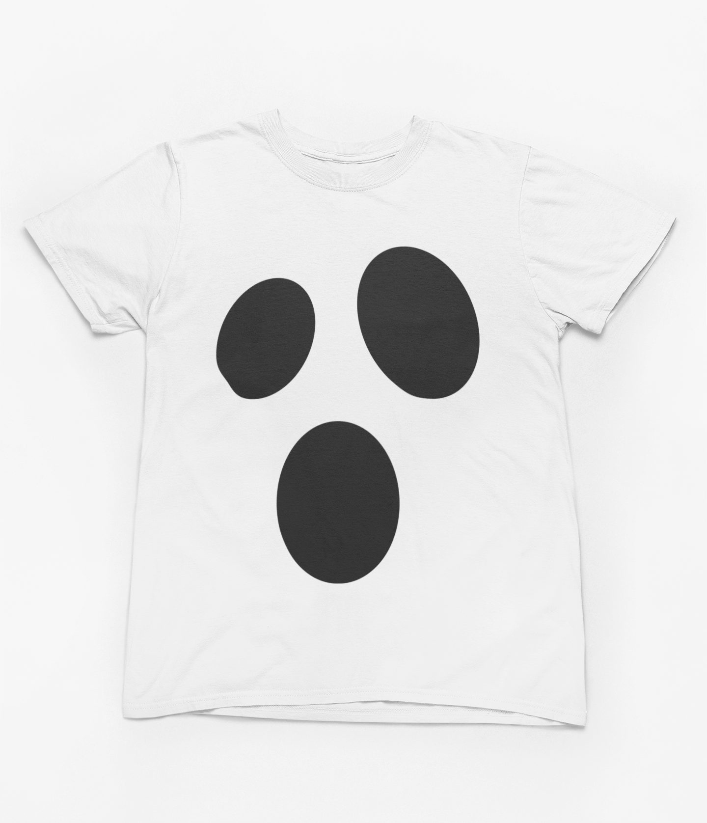 My Store Halloween T-Shirt / 3-4 years Kids Ghost Face Halloween Sweatshirt | Cute Spooky Jumper