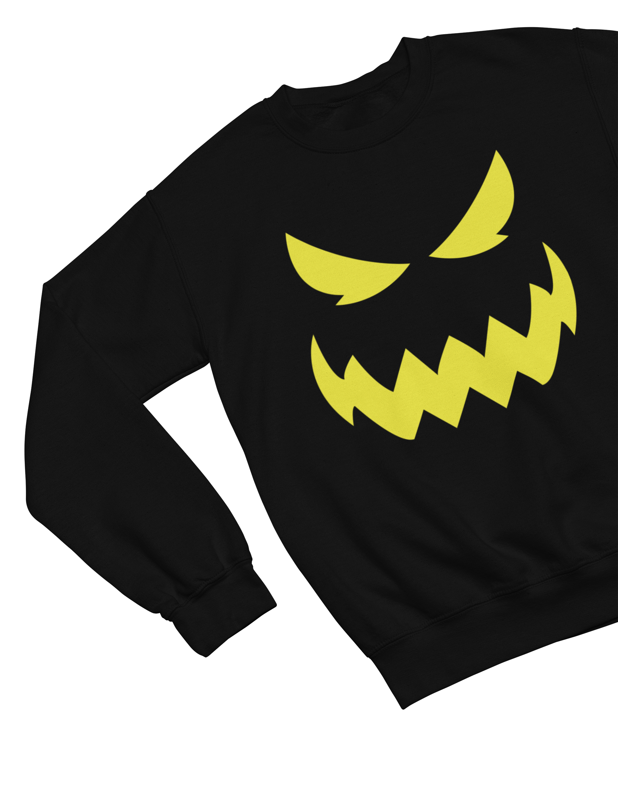 My Store Halloween Sweatshirt / 3-4 years Kids Jack-O’-Lantern Face Halloween Sweatshirt | Pumpkin Jumper