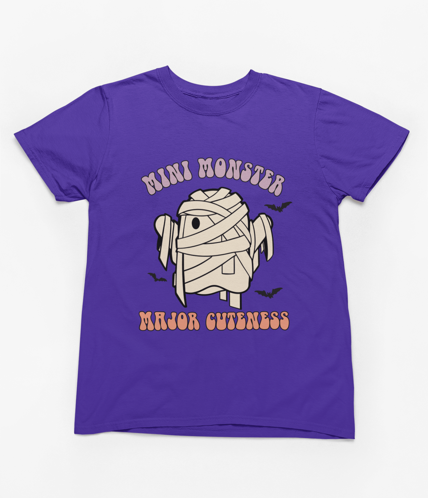 My Store Halloween T-Shirt / 3-4 years Kids Mini Monster Major Cuteness Halloween Sweatshirt | Cute Jumper