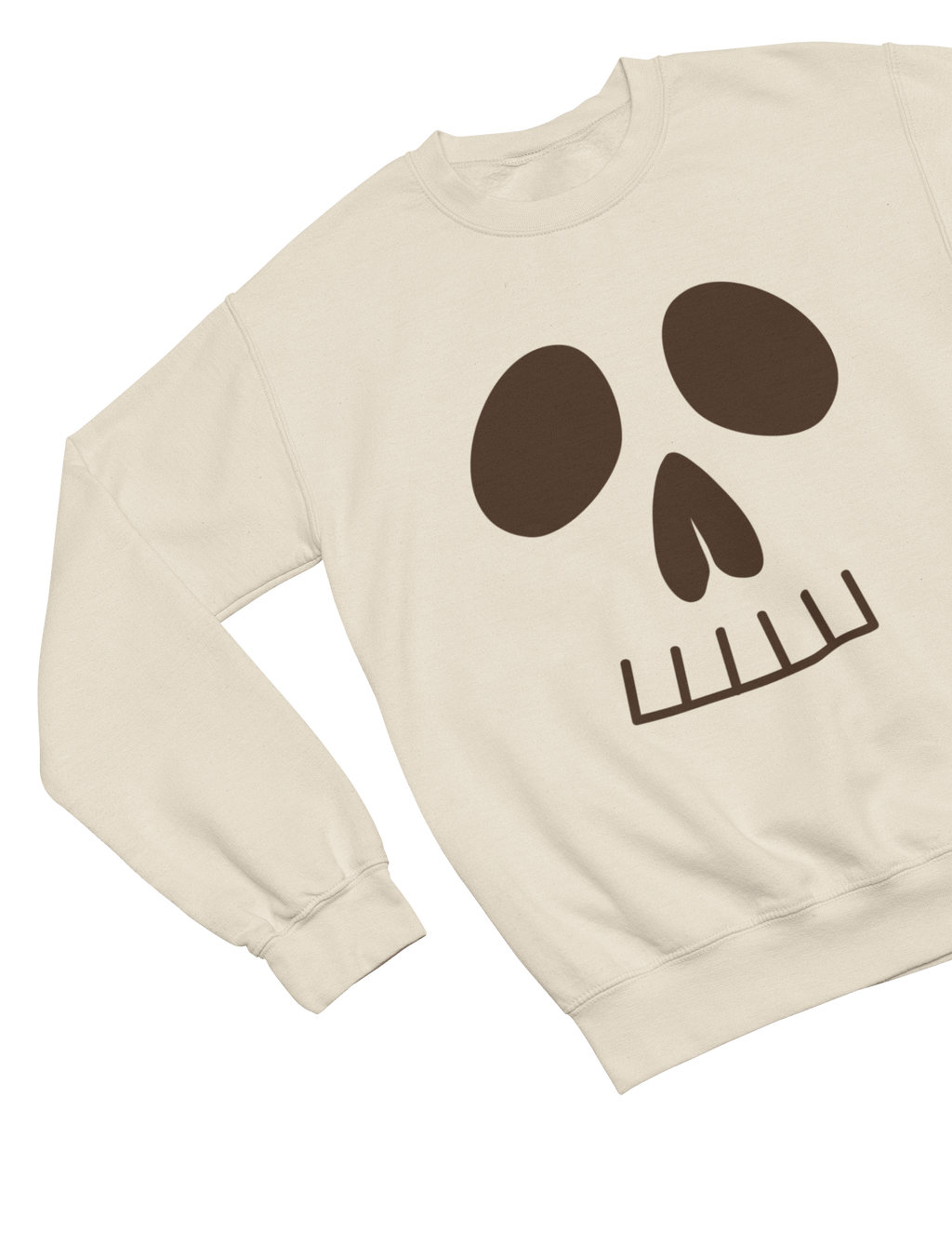 My Store Halloween Sweatshirt / 3-4 years Kids Skull Face Halloween Sweatshirt | Spooky Bones Jumper
