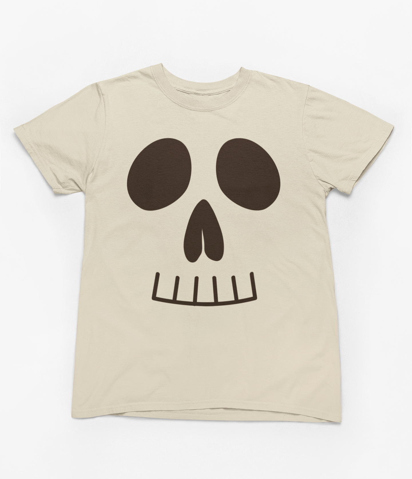 My Store Halloween T-Shirt / 3-4 years Kids Skull Face Halloween Sweatshirt | Spooky Bones Jumper