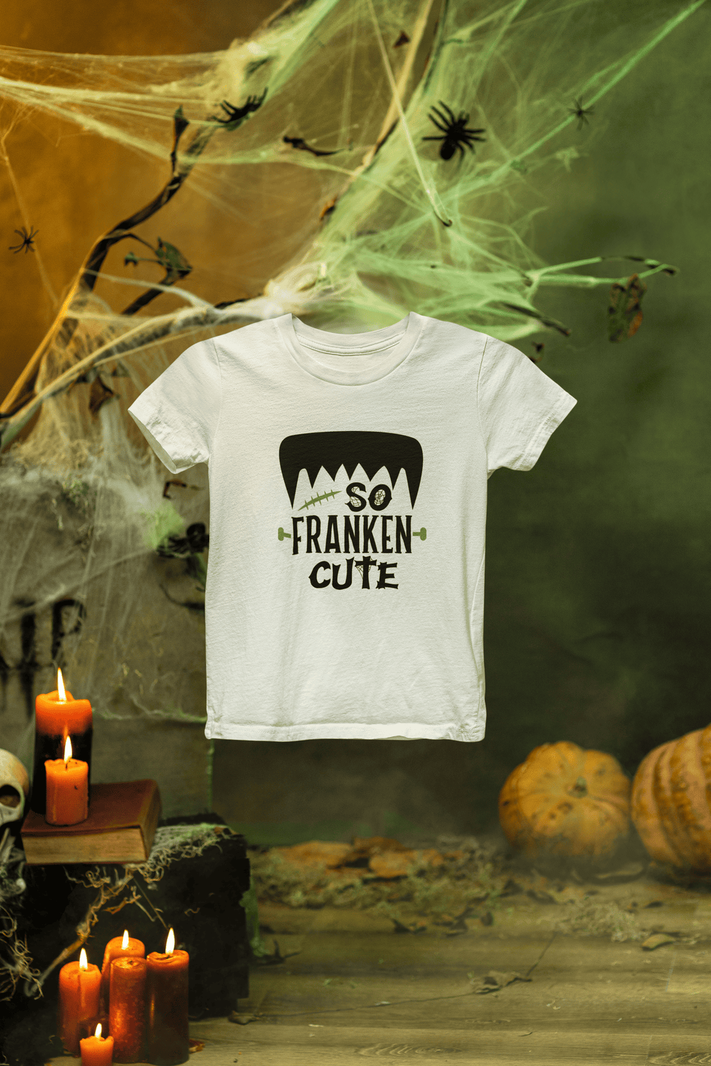 My Store Halloween Kids So Franken Cute Halloween Sweatshirt | Funny Monster Jumper