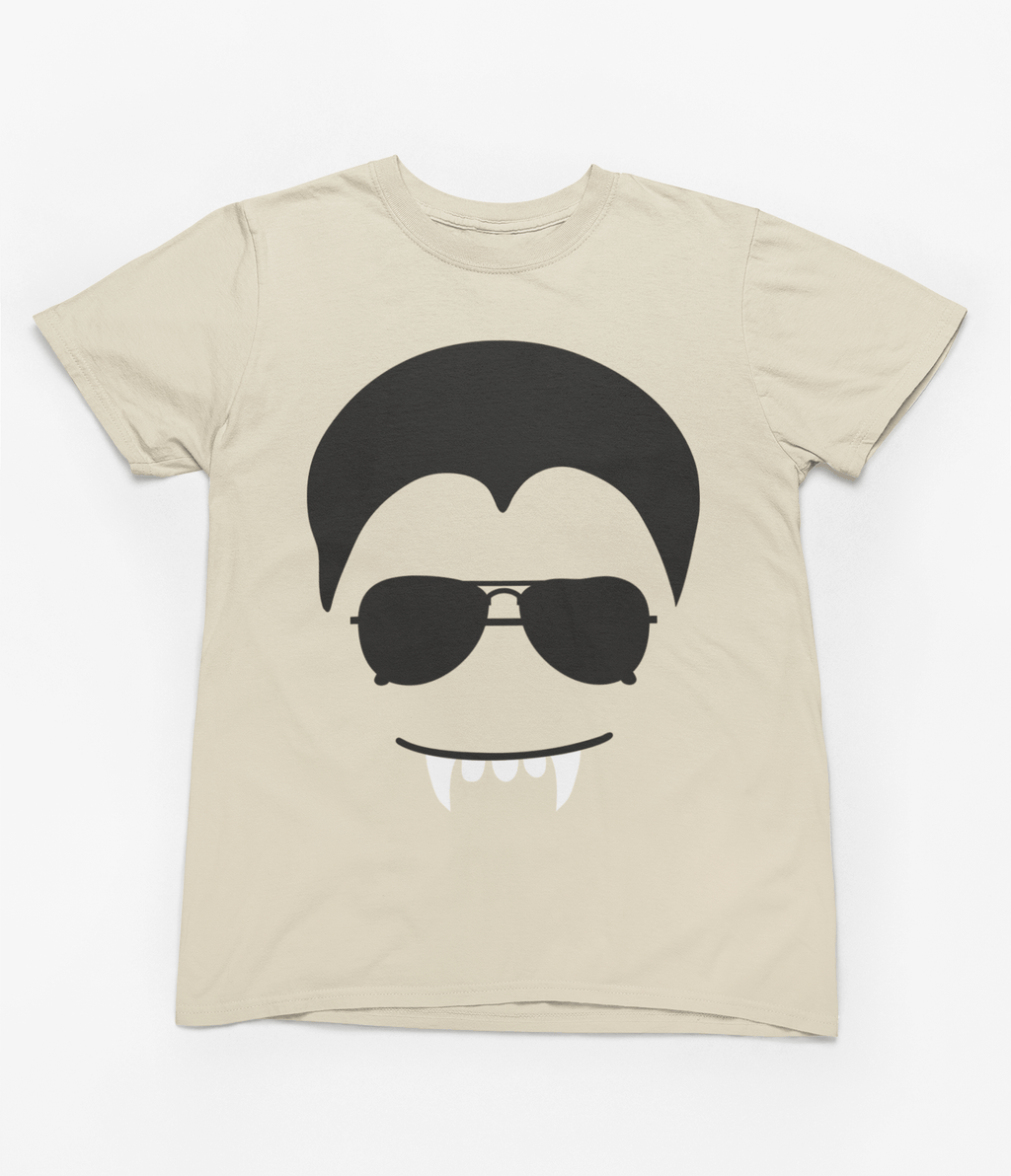 My Store Halloween T-Shirt / 3-4 years Kids Vampire Face Halloween Sweatshirt | Funny Spooky Jumper