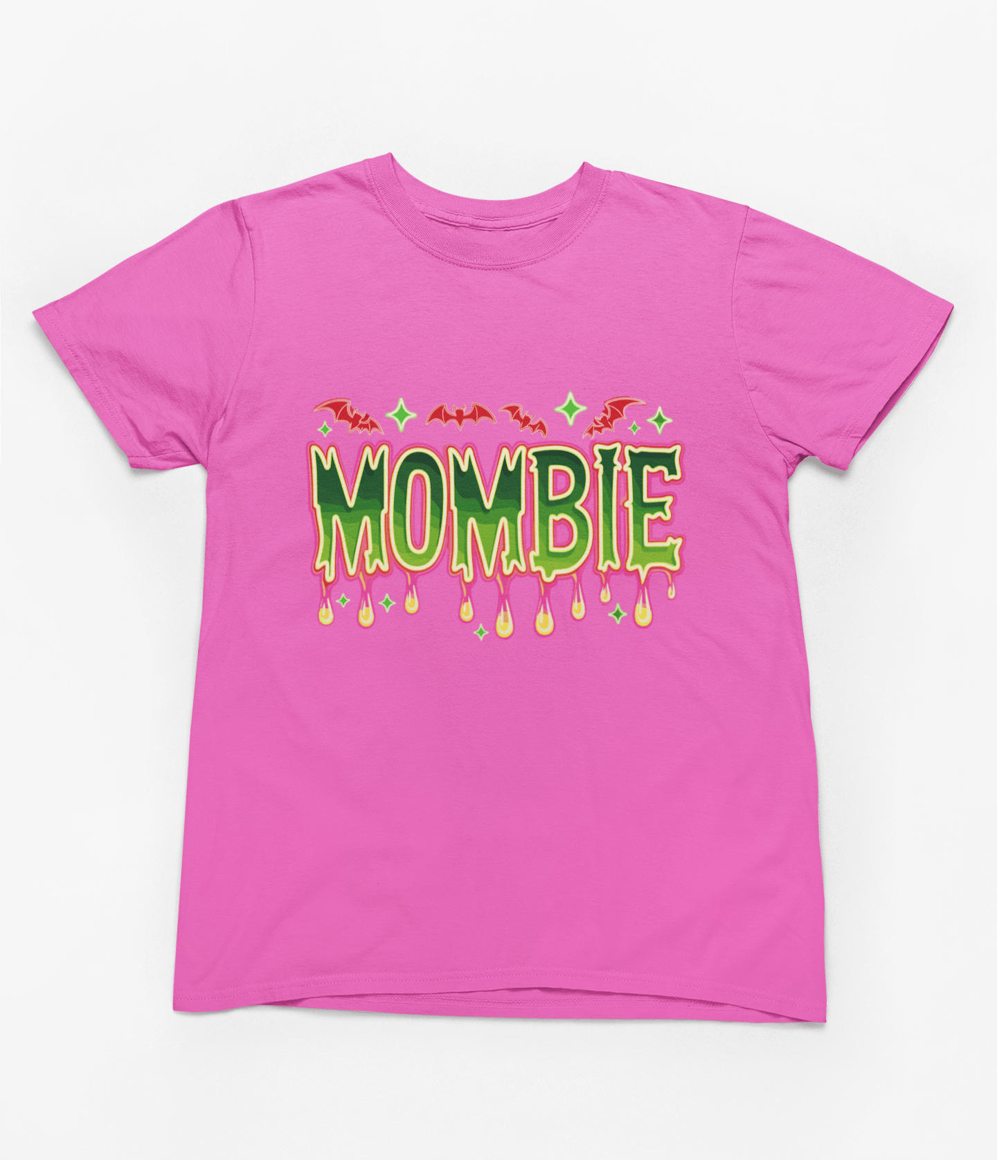 My Store Halloween T-Shirt / S (Adult) / Pink Mombie Halloween Sweatshirt | Funny Mum Life Zombie Jumper