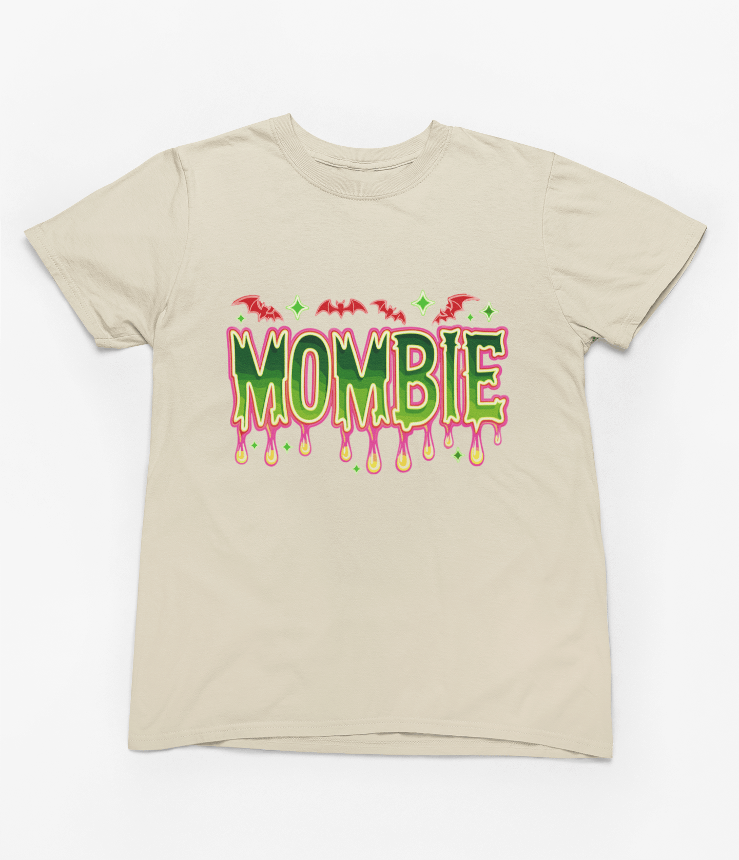 My Store Halloween T-Shirt / S (Adult) / Beige Mombie Halloween Sweatshirt | Funny Mum Life Zombie Jumper
