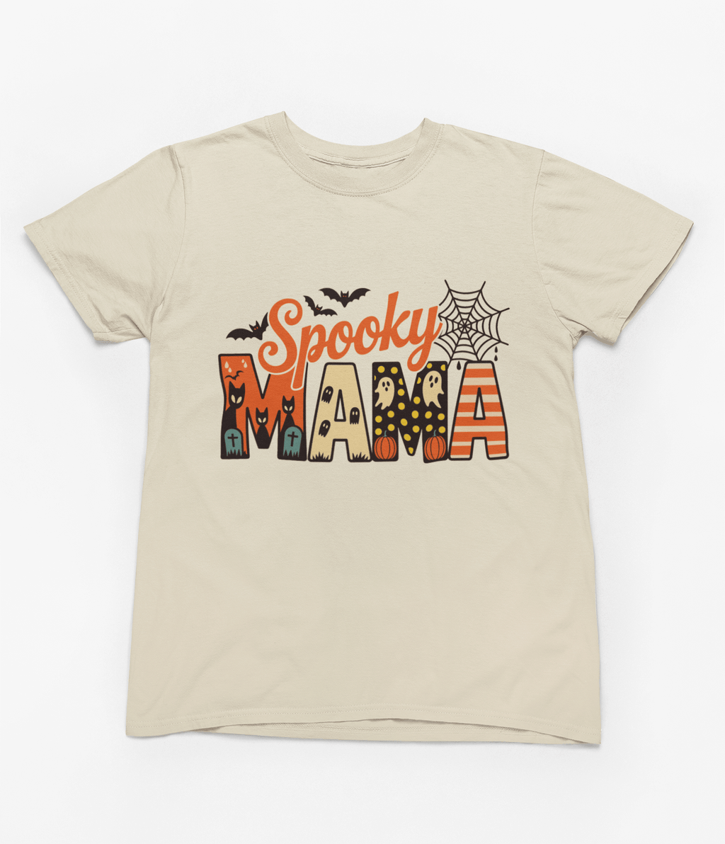 My Store Halloween T-Shirt / S (Adult) Spooky Mama Halloween Sweatshirt | Fun Mum Autumn Jumper