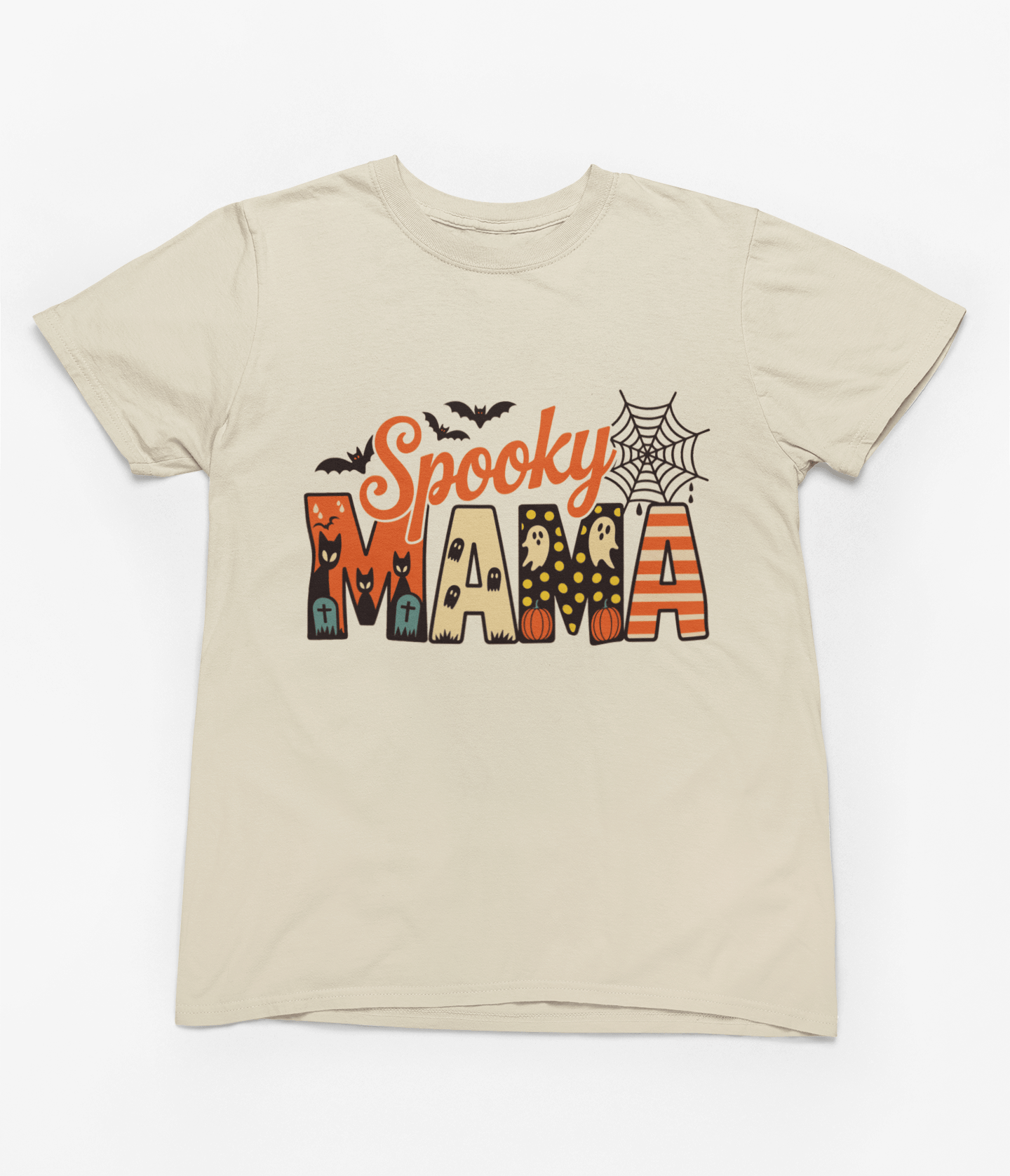 My Store Halloween T-Shirt / S (Adult) Spooky Mama Halloween Sweatshirt | Fun Mum Autumn Jumper