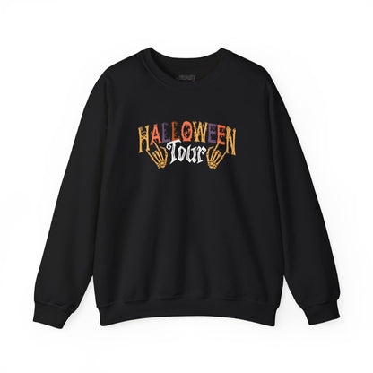 Halloween Tour Skeleton Hands Sweatshirt Black / S gift_idea unique_gift personalised_gift