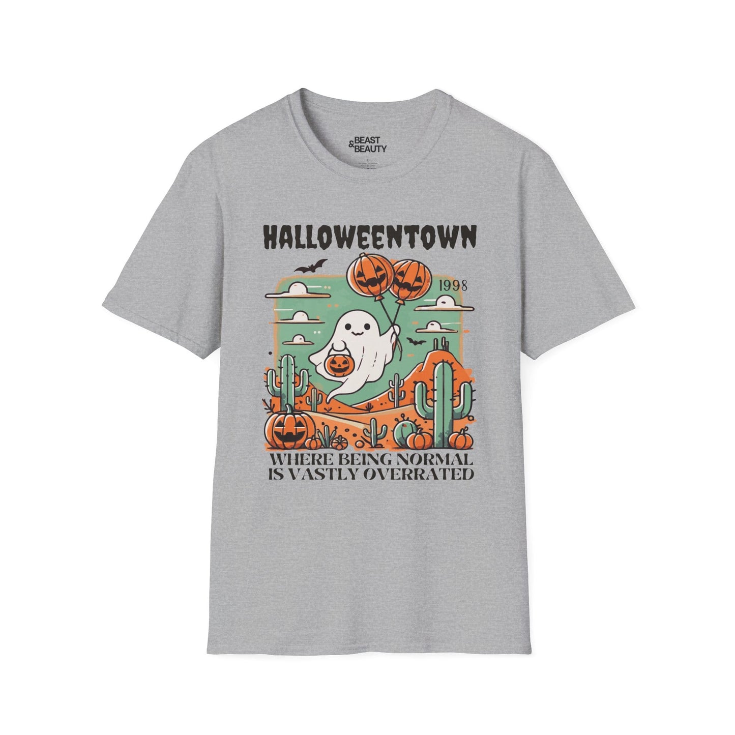Halloweentown Retro Halloween T-Shirt Sport Grey / S gift_idea unique_gift personalised_gift