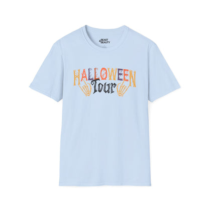 Halloweentown Tour Halloween T-Shirt Light Blue / S gift_idea unique_gift personalised_gift