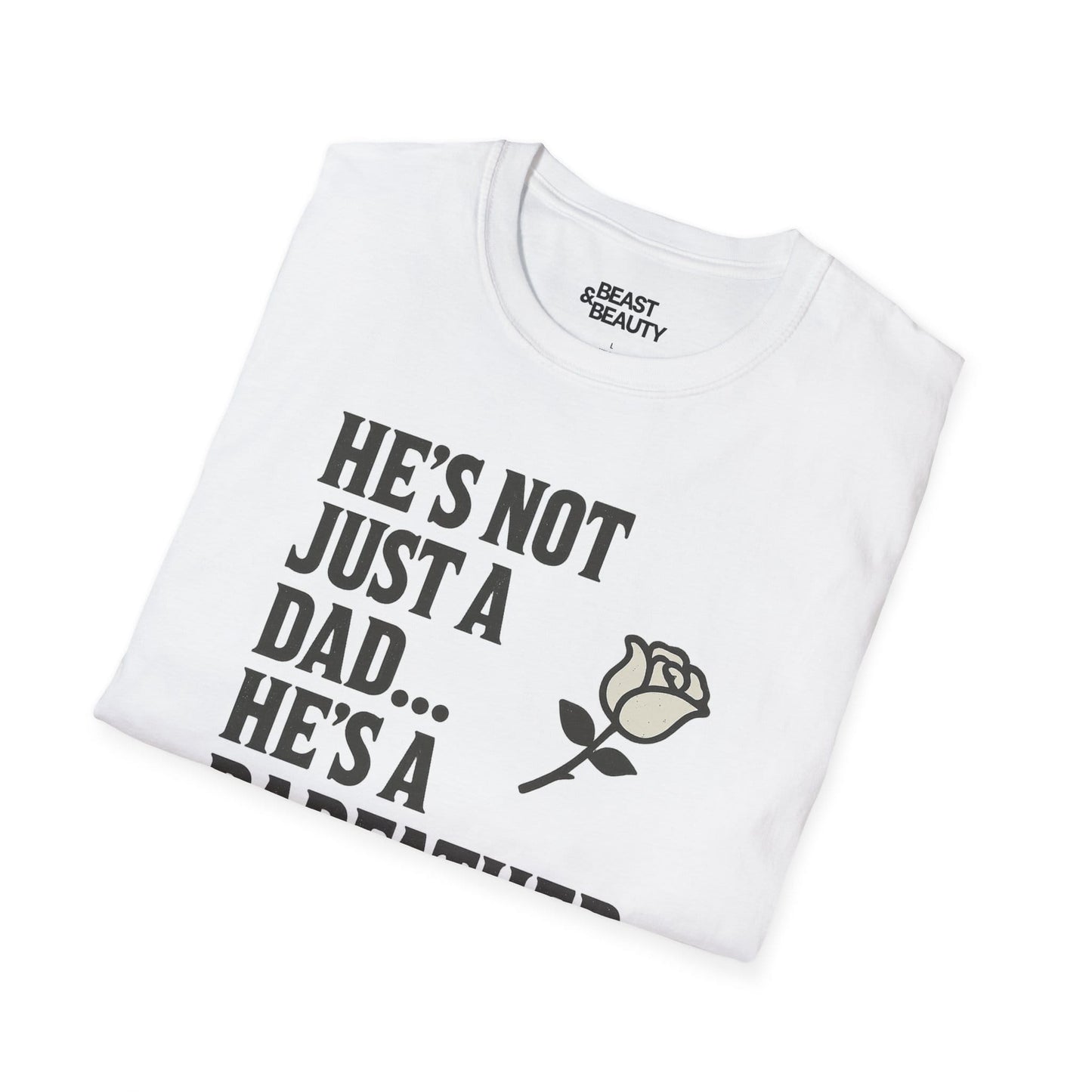 he s not just a dad he s a dadfather t-shirt t-shirt uk Father's Day gift idea image 9