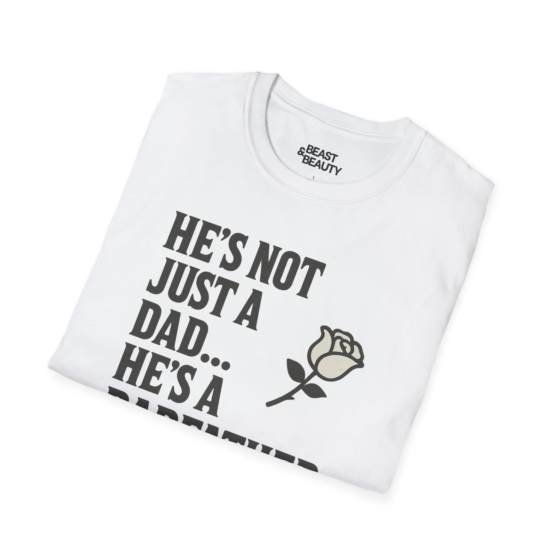 he s not just a dad he s a dadfather t-shirt t-shirt uk Father's Day gift idea image 9