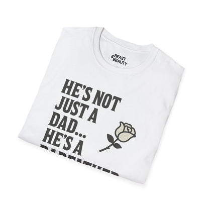 he s not just a dad he s a dadfather t-shirt t-shirt uk Father's Day gift idea image 9