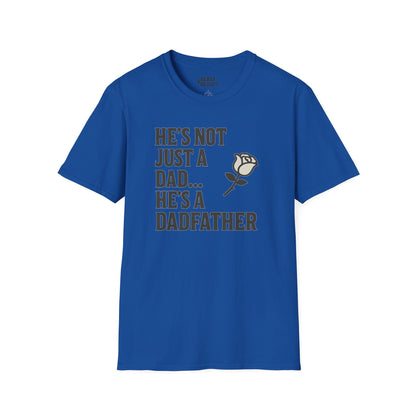 he s not just a dad he s a dadfather t-shirt royal t-shirt uk Father's Day gift idea