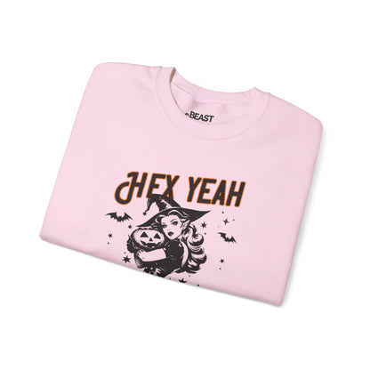Hex Yeah Witches Funny Halloween Sweatshirt gift_idea unique_gift personalised_gift