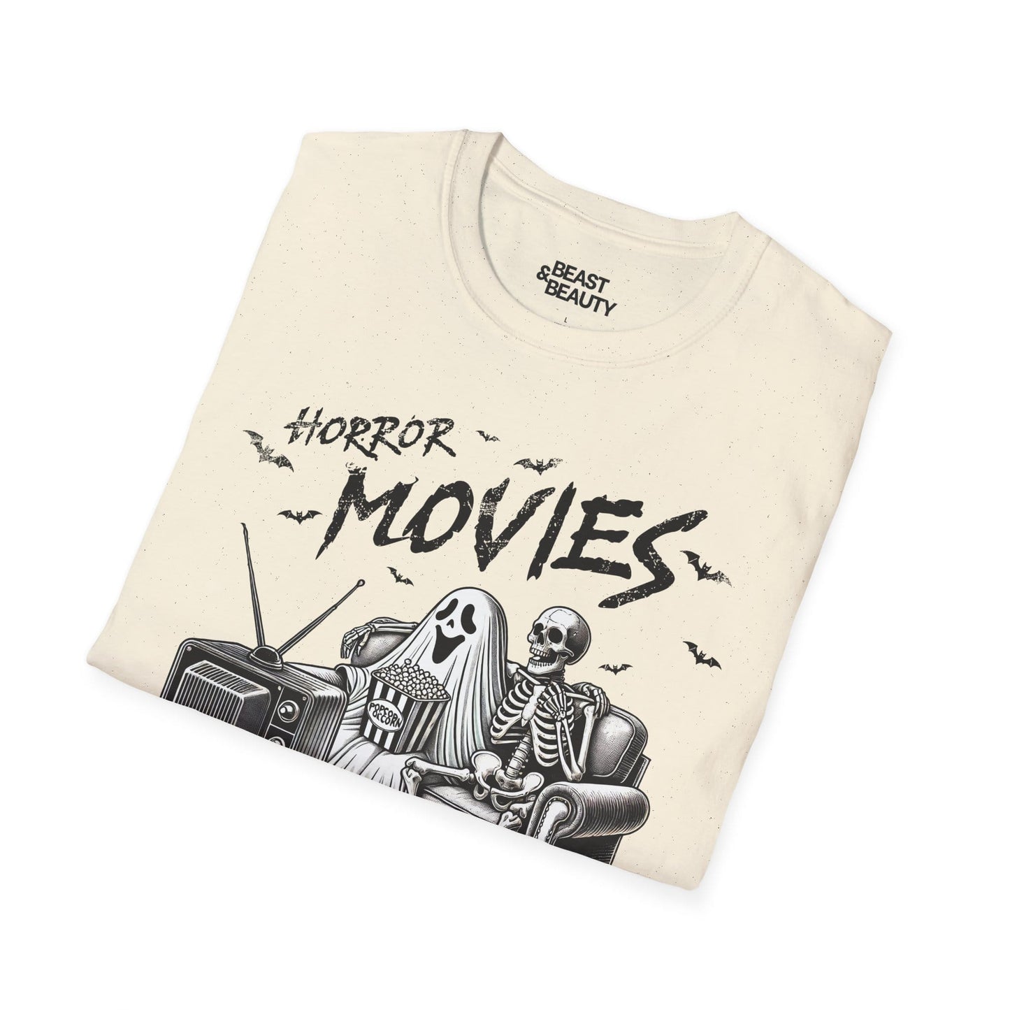 Horror Movies and Chill Graphic T-Shirt gift_idea unique_gift personalised_gift