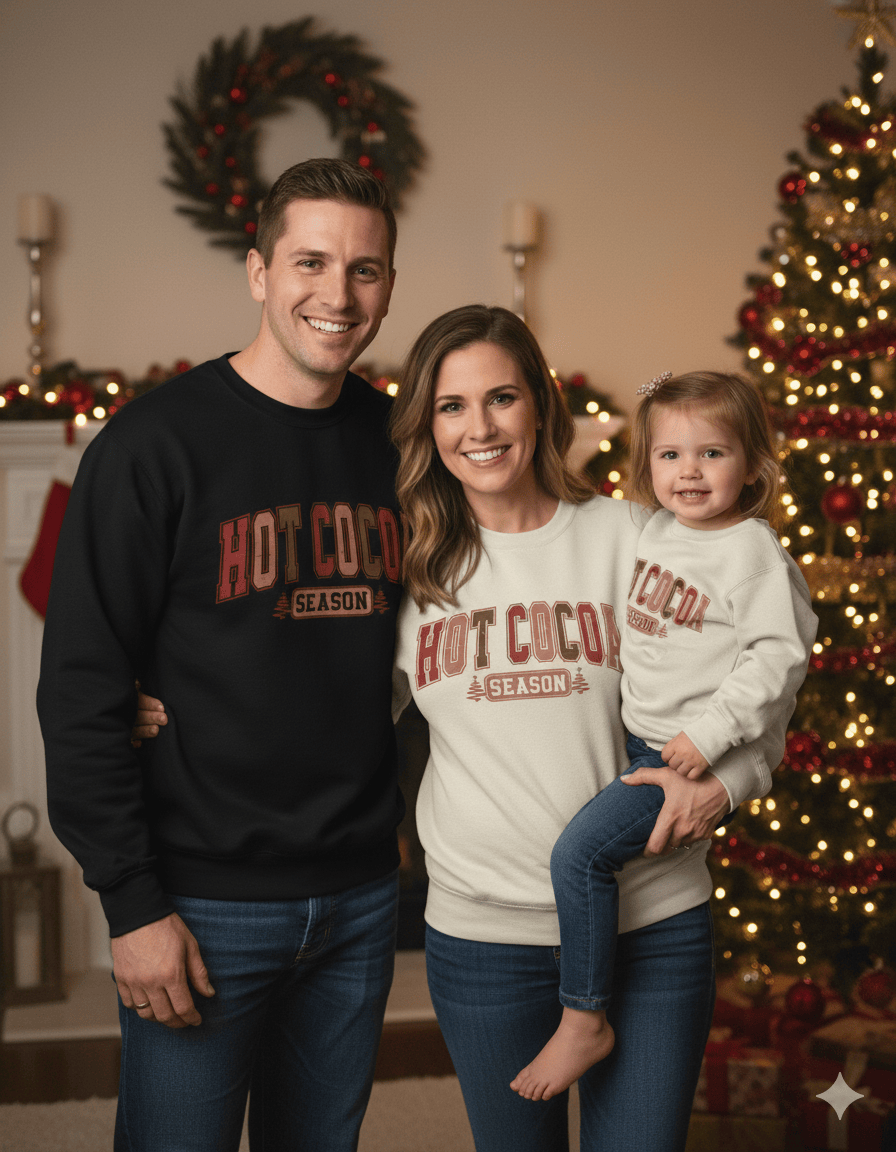 Beast and Beauty Hot Cocoa Season Christmas Jumper – Cosy Winter Sweatshirt UK