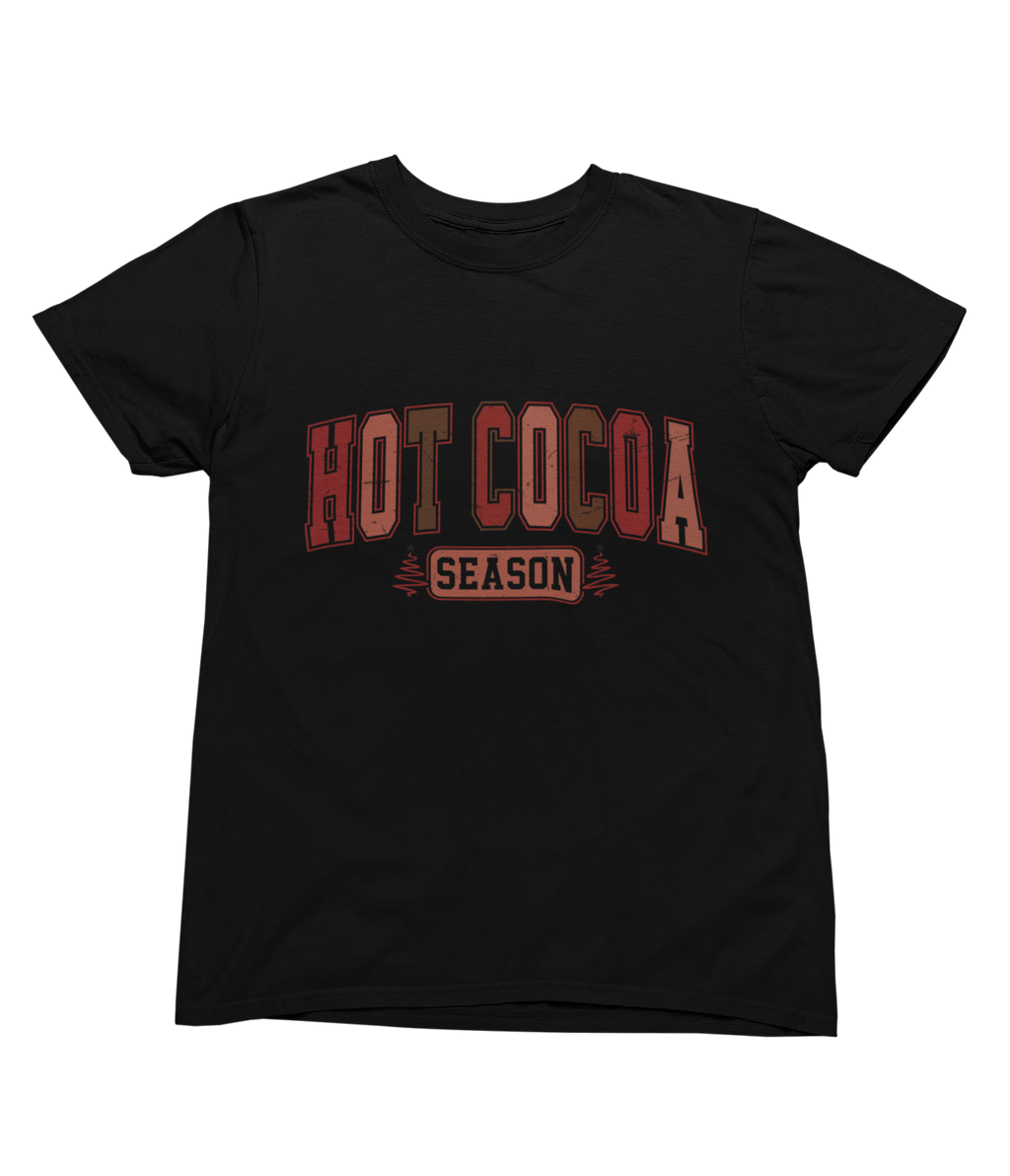 Beast and Beauty T-Shirt / 3XL (Adult) / Black Hot Cocoa Season Christmas Jumper – Cosy Winter Sweatshirt UK