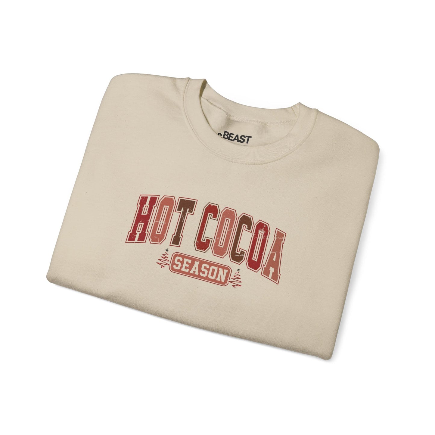 hot cocoa season sweatshirt sweatshirt uk Christmas gift idea image 5