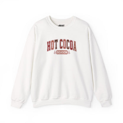 hot cocoa season sweatshirt white sweatshirt uk Christmas gift idea