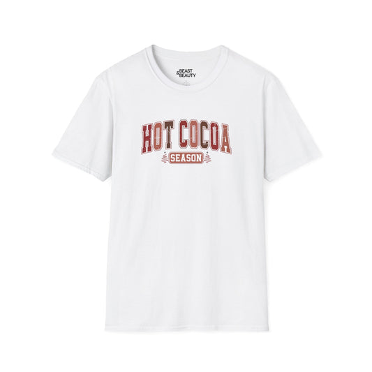 hot cocoa season t-shirt white t-shirt uk Christmas gift idea