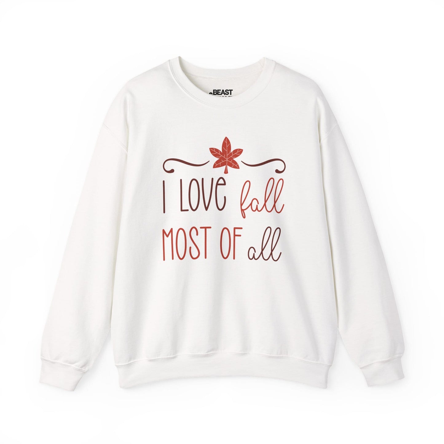 i love fall most of all sweatshirt white sweatshirt uk gift gift idea