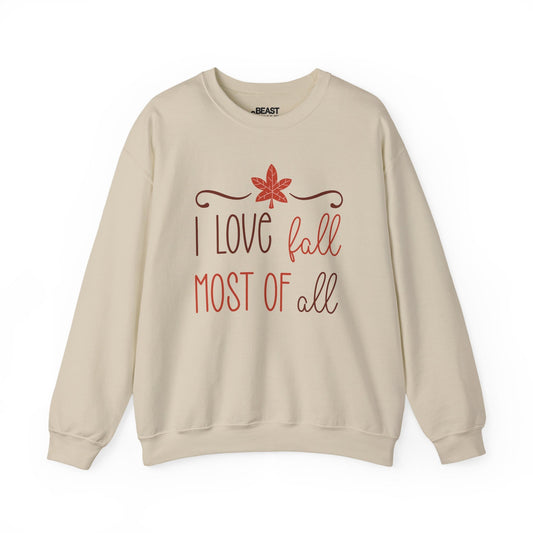 i love fall most of all sweatshirt sand sweatshirt uk gift gift idea